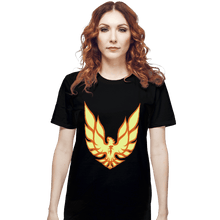 Load image into Gallery viewer, Shirts T-Shirts, Unisex / Small / Black Dark Phoenix Firebird
