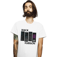 Load image into Gallery viewer, Shirts T-Shirts, Unisex / Small / White Hack The Gibson