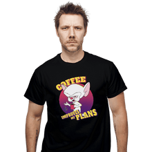 Load image into Gallery viewer, Shirts T-Shirts, Unisex / Small / Black Coffee Improves My Plans