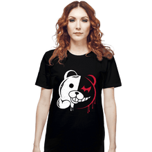 Load image into Gallery viewer, Shirts T-Shirts, Unisex / Small / Black Kuma Despair