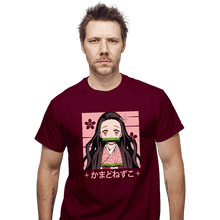 Load image into Gallery viewer, Shirts T-Shirts, Unisex / Small / Maroon Nezuko