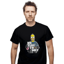 Load image into Gallery viewer, Shirts T-Shirts, Unisex / Small / Black No Time To Diet