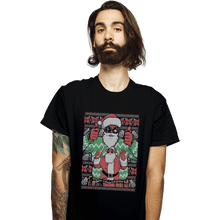 Load image into Gallery viewer, Shirts T-Shirts, Unisex / Small / Black Ugly Sweater Ugly Sweater