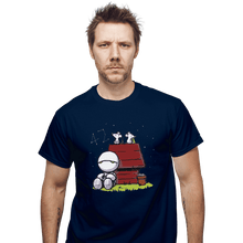 Load image into Gallery viewer, Shirts T-Shirts, Unisex / Small / Navy Life, Don't Talk To Me About Life