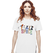 Load image into Gallery viewer, Shirts T-Shirts, Unisex / Small / White Space Girls