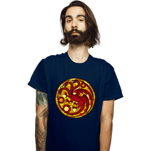 Load image into Gallery viewer, Daily_Deal_Shirts T-Shirts, Unisex / Small / Navy Age Of The Dragon
