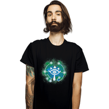 Load image into Gallery viewer, Shirts T-Shirts, Unisex / Small / Black Open Your Sheikah Eye