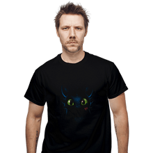 Load image into Gallery viewer, Shirts T-Shirts, Unisex / Small / Black Dragon Eyes