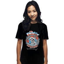 Load image into Gallery viewer, Daily_Deal_Shirts T-Shirts, Unisex / Small / Black Frosty Christmas Adventures