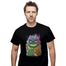 Load image into Gallery viewer, Daily_Deal_Shirts T-Shirts, Unisex / Small / Black Glitch Donatello