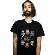 Load image into Gallery viewer, Shirts T-Shirts, Unisex / Small / Black Dungeons & Doggos