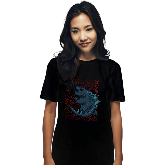 Shirts T-Shirts, Unisex / Small / Black Tiny Kaiju