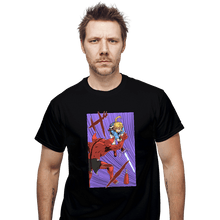 Load image into Gallery viewer, Secret_Shirts T-Shirts, Unisex / Small / Black Link Slash