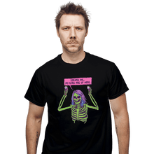 Load image into Gallery viewer, Shirts T-Shirts, Unisex / Small / Black My Eyes Are Up Here