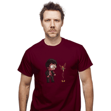 Load image into Gallery viewer, Shirts T-Shirts, Unisex / Small / Maroon Snitch Wings
