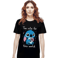 Load image into Gallery viewer, Secret_Shirts T-Shirts, Unisex / Small / Black Too Cute