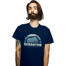 Load image into Gallery viewer, Shirts T-Shirts, Unisex / Small / Navy Vintage Scranton