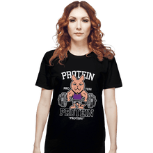 Load image into Gallery viewer, Shirts T-Shirts, Unisex / Small / Black Protein Gym