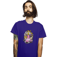 Load image into Gallery viewer, Secret_Shirts T-Shirts, Unisex / Small / Violet Ameri-cat Beauty