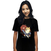 Load image into Gallery viewer, Daily_Deal_Shirts T-Shirts, Unisex / Small / Black Doge Meme
