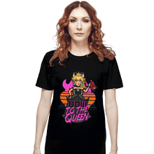 Load image into Gallery viewer, Shirts T-Shirts, Unisex / Small / Black Bow To The Queen