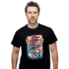 Load image into Gallery viewer, Daily_Deal_Shirts T-Shirts, Unisex / Small / Black Retro Heroes