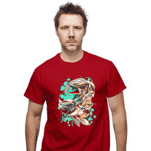 Load image into Gallery viewer, Daily_Deal_Shirts T-Shirts, Unisex / Small / Red Water Blade