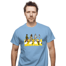 Load image into Gallery viewer, Daily_Deal_Shirts T-Shirts, Unisex / Small / Powder Blue Yellow Brick Crossing
