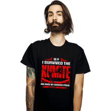 Load image into Gallery viewer, Daily_Deal_Shirts T-Shirts, Unisex / Small / Black I Survived The Kumite