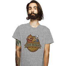 Load image into Gallery viewer, Daily_Deal_Shirts T-Shirts, Unisex / Small / Sports Grey Miser Bros Bar
