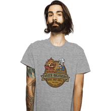 Load image into Gallery viewer, Daily_Deal_Shirts T-Shirts, Unisex / Small / Sports Grey Miser Bros Bar