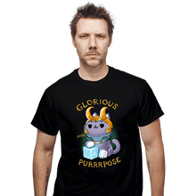 Load image into Gallery viewer, Shirts T-Shirts, Unisex / Small / Black Mischief Cat
