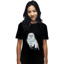 Load image into Gallery viewer, Shirts T-Shirts, Unisex / Small / Black Magical Owl