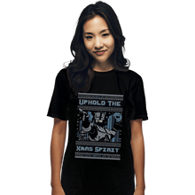 Load image into Gallery viewer, Daily_Deal_Shirts T-Shirts, Unisex / Small / Black A Very Robo Christmas