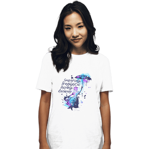 Shirts T-Shirts, Unisex / Small / White Mary Watercolor
