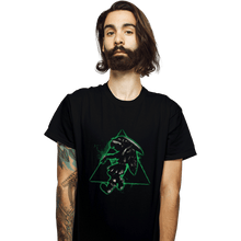 Load image into Gallery viewer, Shirts T-Shirts, Unisex / Small / Black Cosmic Retro Link