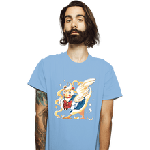 Load image into Gallery viewer, Daily_Deal_Shirts T-Shirts, Unisex / Small / Powder Blue Sailor Bird