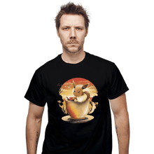 Load image into Gallery viewer, Shirts T-Shirts, Unisex / Small / Black Eevee Tea