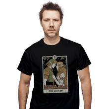 Load image into Gallery viewer, Daily_Deal_Shirts T-Shirts, Unisex / Small / Black The Lovers Vintage Tarot