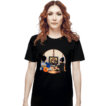 Load image into Gallery viewer, Daily_Deal_Shirts T-Shirts, Unisex / Small / Black VCR And Relax
