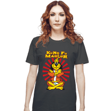 Load image into Gallery viewer, Daily_Deal_Shirts T-Shirts, Unisex / Small / Charcoal Kung Fu Master