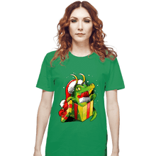 Load image into Gallery viewer, Daily_Deal_Shirts T-Shirts, Unisex / Small / Irish Green Christmas Variant