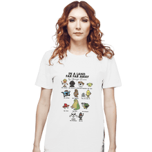 Load image into Gallery viewer, Shirts T-Shirts, Unisex / Small / White In A Land Far Far Away