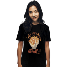 Load image into Gallery viewer, Shirts T-Shirts, Unisex / Small / Black I Cast Fireball