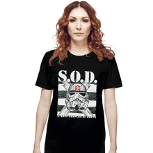 Load image into Gallery viewer, Shirts T-Shirts, Unisex / Small / Black S.O.D.