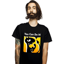 Load image into Gallery viewer, Shirts T-Shirts, Unisex / Small / Black You Can Do It