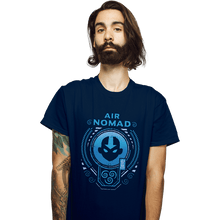 Load image into Gallery viewer, Secret_Shirts T-Shirts, Unisex / Small / Navy Mighty Airbender