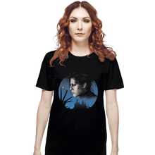 Load image into Gallery viewer, Shirts T-Shirts, Unisex / Small / Black Scissored Gentleman