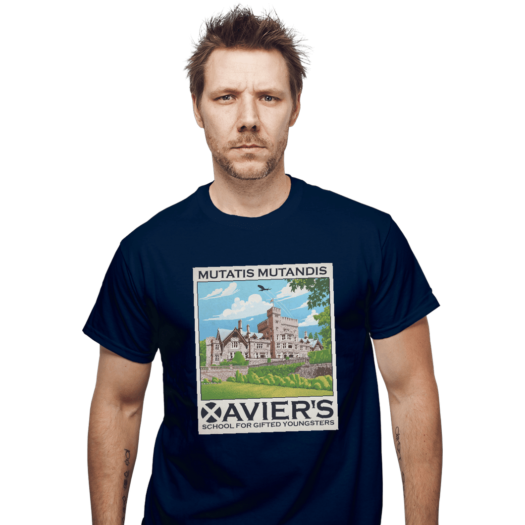Shirts T-Shirts, Unisex / Small / Navy Xavier's School For Gifted Youngsters