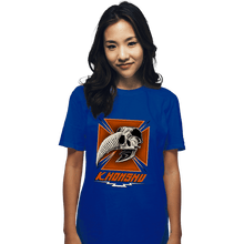 Load image into Gallery viewer, Daily_Deal_Shirts T-Shirts, Unisex / Small / Royal Blue Konshu Skull